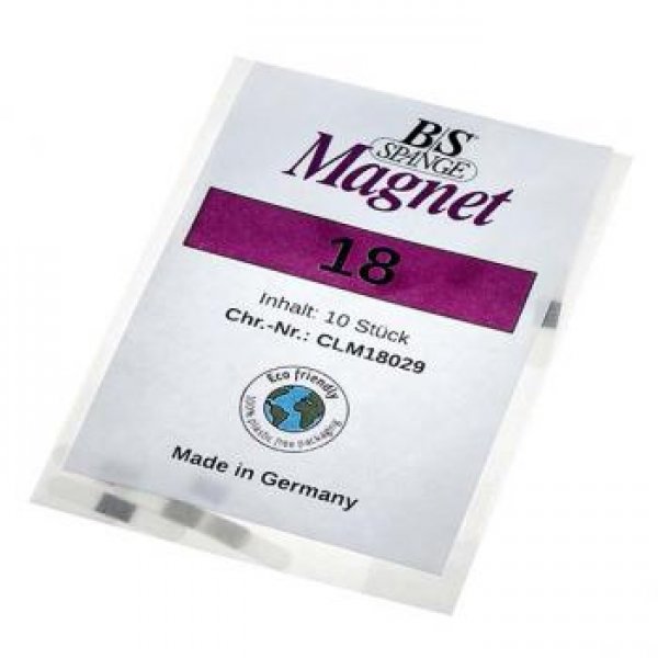 B/S-Spange Magnet Pck.10 Stk. Wählen Sie die Größe